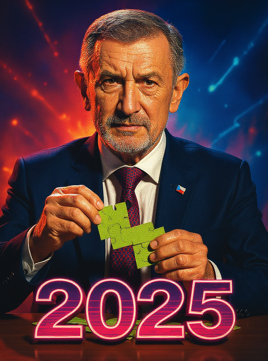 Babiš 2025 (AI Flux)